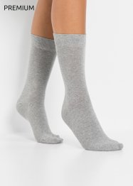 Luxe sokken (3 paar) met exclusief comfort en biologisch katoen, bpc bonprix collection