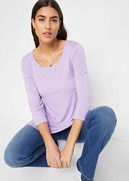 Shirt van viscose-stretch met 3/4 mouwen, bpc bonprix collection