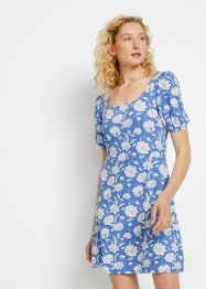 Jersey jurk met bloemenprint van viscose, RAINBOW