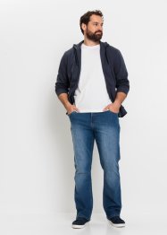Regular fit stretch jeans met biologisch katoen, John Baner JEANSWEAR