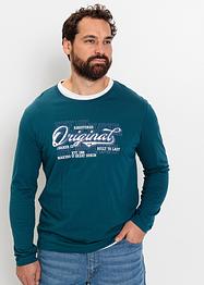Longsleeve van biologisch katoen, John Baner JEANSWEAR