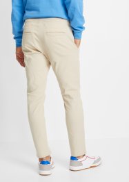 Regular fit chino cropped stretch instapbroek, tapered, RAINBOW