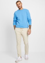 Regular fit chino cropped stretch instapbroek, tapered, RAINBOW