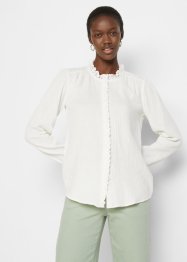 Mousseline blouse met kant, bpc selection