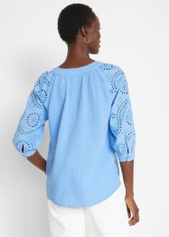 Mousseline tuniek met broderie anglaise, bpc selection