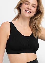 Feel Comfort naadloze bralette met bamboevezels, bpc bonprix collection