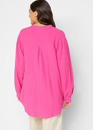 Mousseline blouse met zijsplitten, bpc bonprix collection