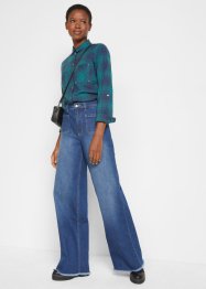 Wide leg jeans met Positive Denim #1 Fabric health, bpc bonprix collection