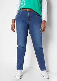 Stretch mom jeans, high waist, bonprix