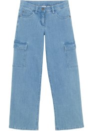 Meisjes cargo jeans, bonprix