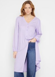 Lange blouse in A-lijn van viscose, bpc bonprix collection
