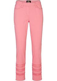 7/8 stretch broek met broderie anglaise, bpc selection