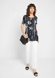 Longshirt van een zachte viscosemix, bonprix