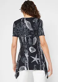 Longshirt van een zachte viscosemix, bonprix