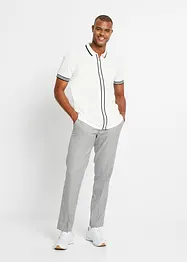 Piqué poloshirt met ritssluiting, bonprix