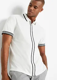 Piqué poloshirt met ritssluiting, bonprix