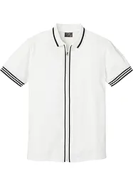 Piqué poloshirt met ritssluiting, bonprix