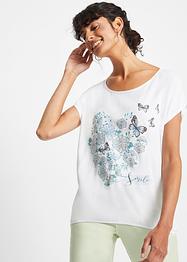 Oversized shirt met applicatie, BODYFLIRT