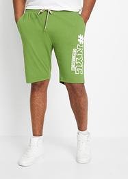 Jersey bermuda (set van 2), regular fit, RAINBOW