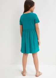 Meisjes jersey jurk van biologisch katoen, bpc bonprix collection