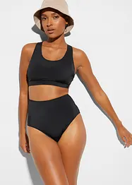 High waist bikinibroekje met verstelbare tailleband, bonprix