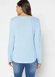 Longsleeve met knoopsluiting, bonprix