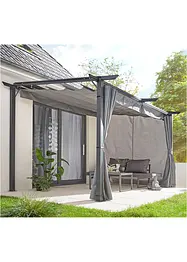 Zijwand voor partytent met wandbevestiging (3-dlg.), bonprix