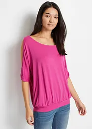 Shirt van viscose, BODYFLIRT