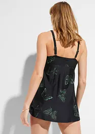 Lange tankini met V-hals (2-dlg. set), bonprix