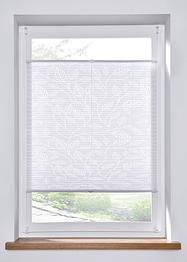 Ausbrenner plisségordijn met bladerprint, bpc living bonprix collection