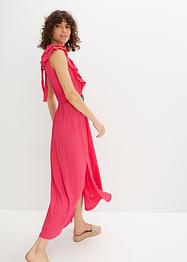 Maxi jurk met volants, BODYFLIRT