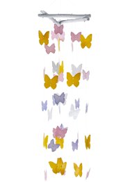 Capiz windgong met vlinders, bpc living bonprix collection