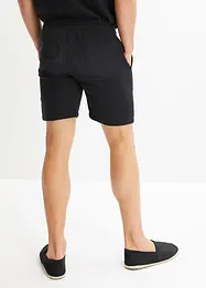 Lange short van mousseline, regular fit, bonprix