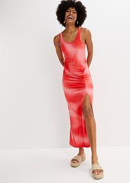 Jersey jurk met plooitjes en cut-outs, BODYFLIRT boutique