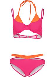 Beugel bikini (2-dlg. set) met gerecycled polyamide, RAINBOW