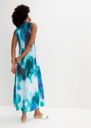 Jersey maxi jurk met ritssluiting, BODYFLIRT boutique