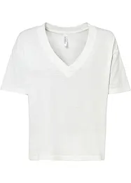 Shirt met diepe V-hals, bonprix