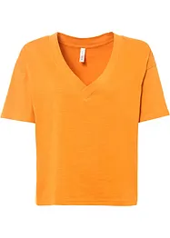 Shirt met diepe V-hals, bonprix