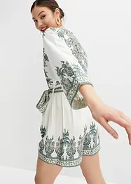 Playsuit met linnen, bonprix