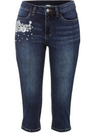 Capri jeans met borduursel, BODYFLIRT boutique
