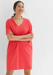 Shirtjurk met V-hals, oversized (set van 2), bonprix