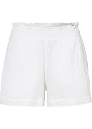 Mousseline short van katoen, bonprix