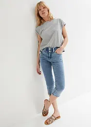 Skinny mid waist stretch jeans, bonprix