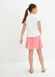 Meisjes shirt en rok (2-dlg. set), bpc bonprix collection
