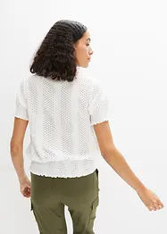 Shirt met broderie anglaise, BODYFLIRT