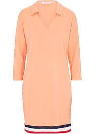 Jersey jurk met polokraag, John Baner JEANSWEAR