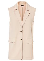 Lang mouwloos vest, BODYFLIRT