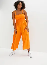 Jumpsuit met wijde pijpen, bonprix