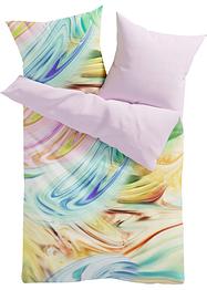 Dubbelzijdig dekbedovertrek met abstract design, bpc living bonprix collection