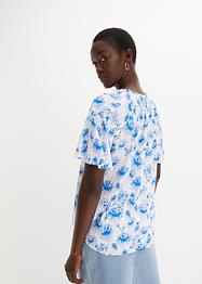 Gedessineerde tuniek van viscose met vleugelmouwen, bpc bonprix collection